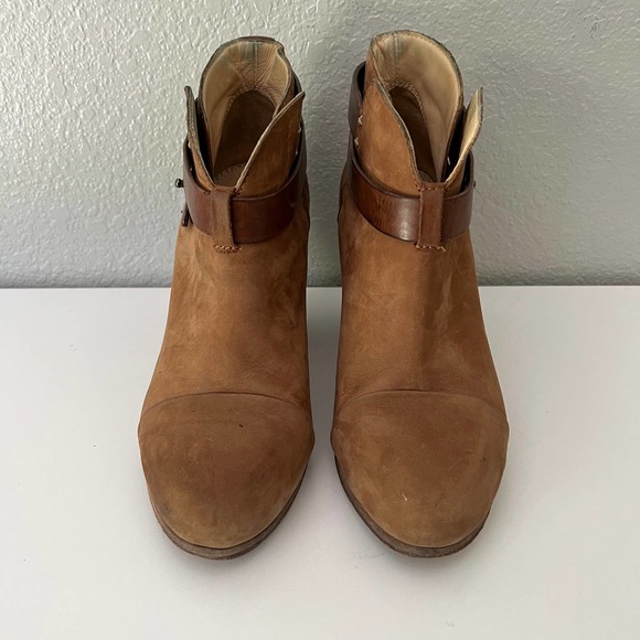 Rag & Bone Brown Heel Suede Booties Women's Size 9 - Picture 4 of 8